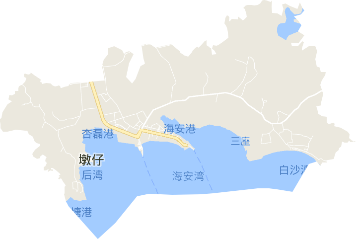 海安鎮電子地圖