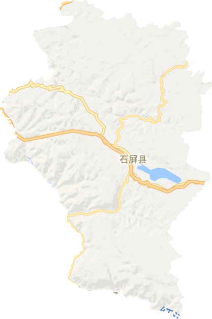 石屏縣電子地圖