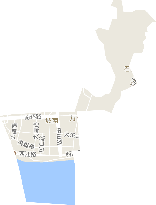 城南街道電子地圖
