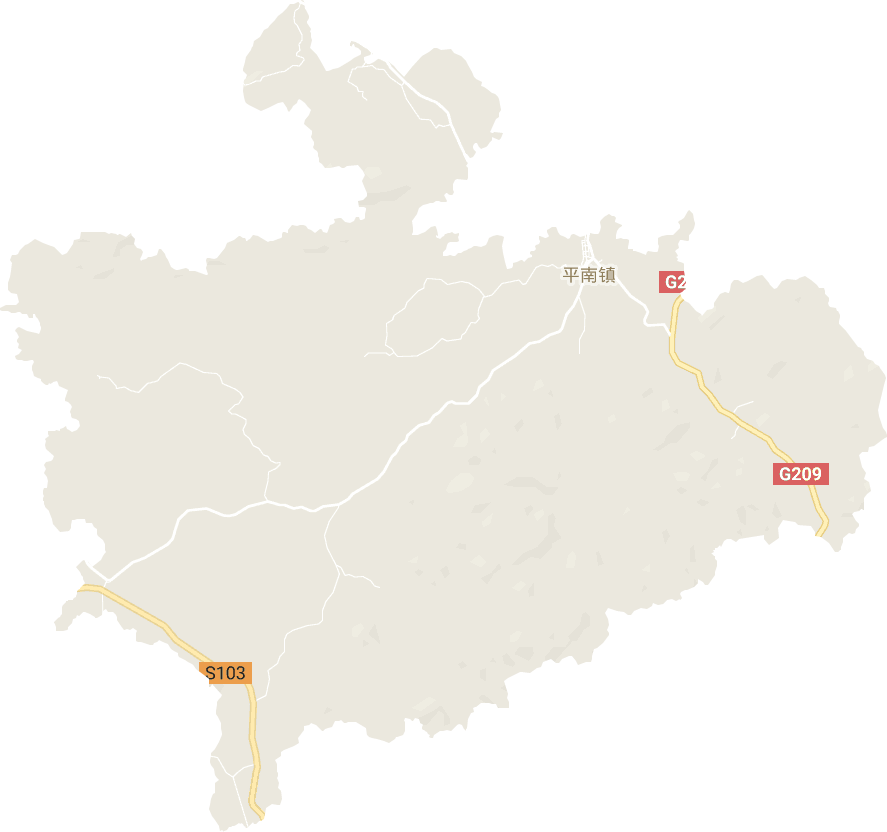 平南鎮電子地圖