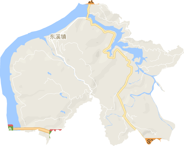 東溪鎮電子地圖