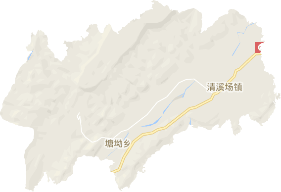 清溪場(chǎng)鎮(zhèn)電子地圖