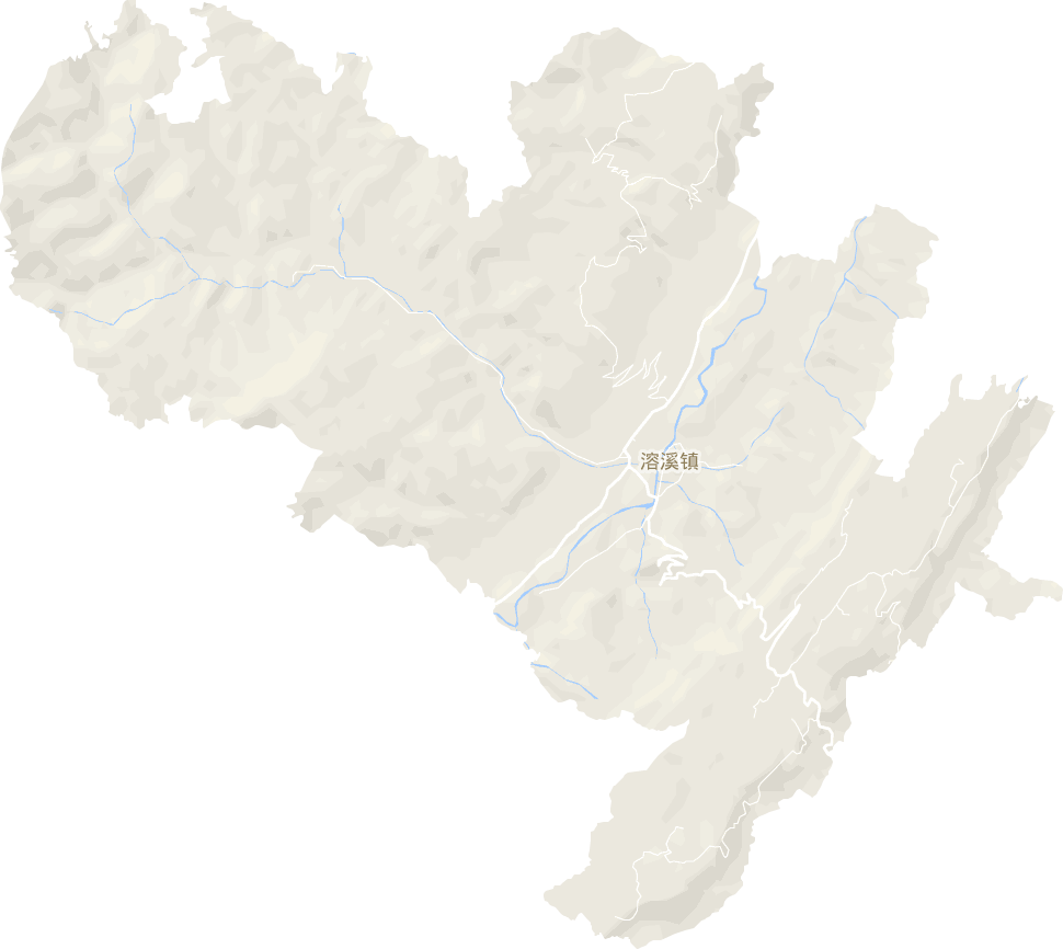 溶溪鎮(zhèn)電子地圖
