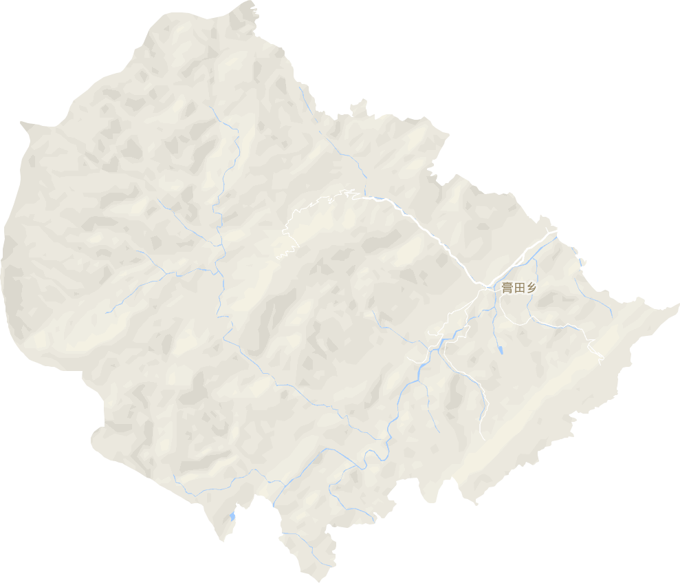 膏田鎮電子地圖