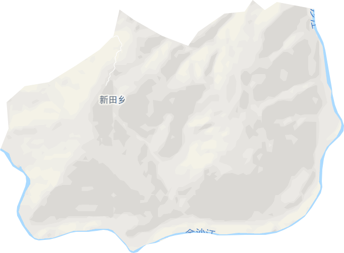 新田鄉電子地圖