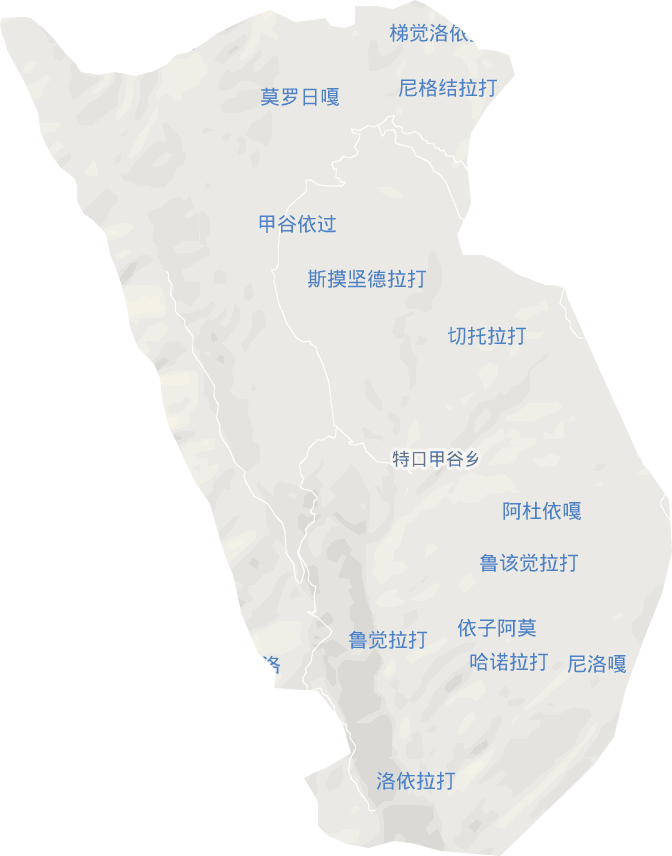 特口甲谷鄉(xiāng)電子地圖