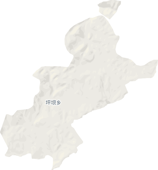 坪壩鄉電子地圖