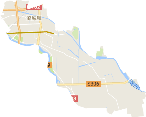 潞城鎮電子地圖
