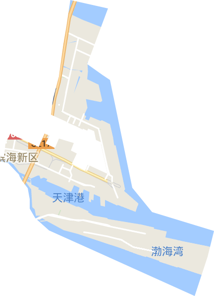 新港街道電子地圖