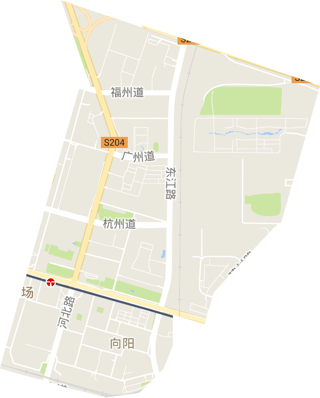 向陽街道電子地圖