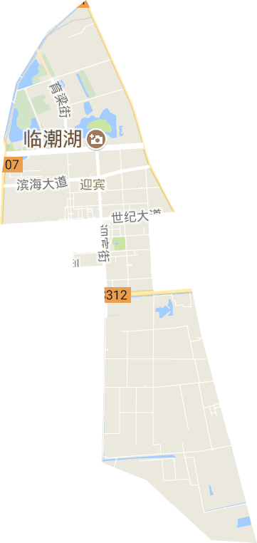 迎賓街道電子地圖