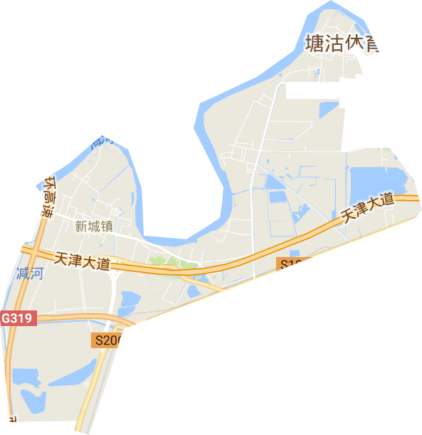 新城鎮電子地圖