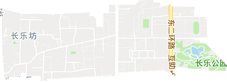 長樂坊街道電子地圖