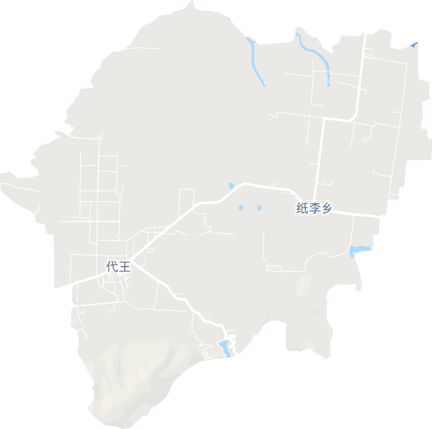 代王街道電子地圖