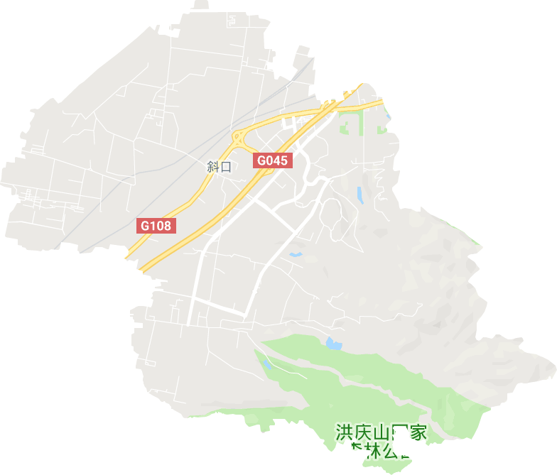 斜口街道電子地圖