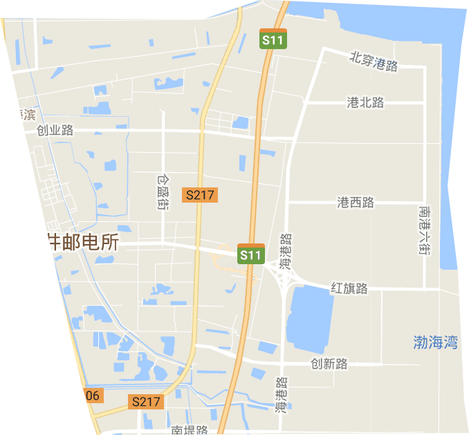 南港工業區電子地圖