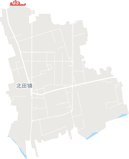 北田街道電子地圖