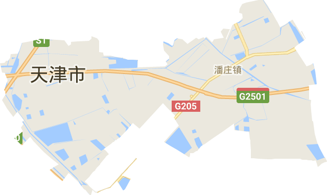 潘莊鎮電子地圖