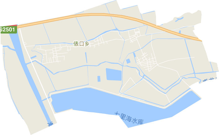 俵口鄉電子地圖