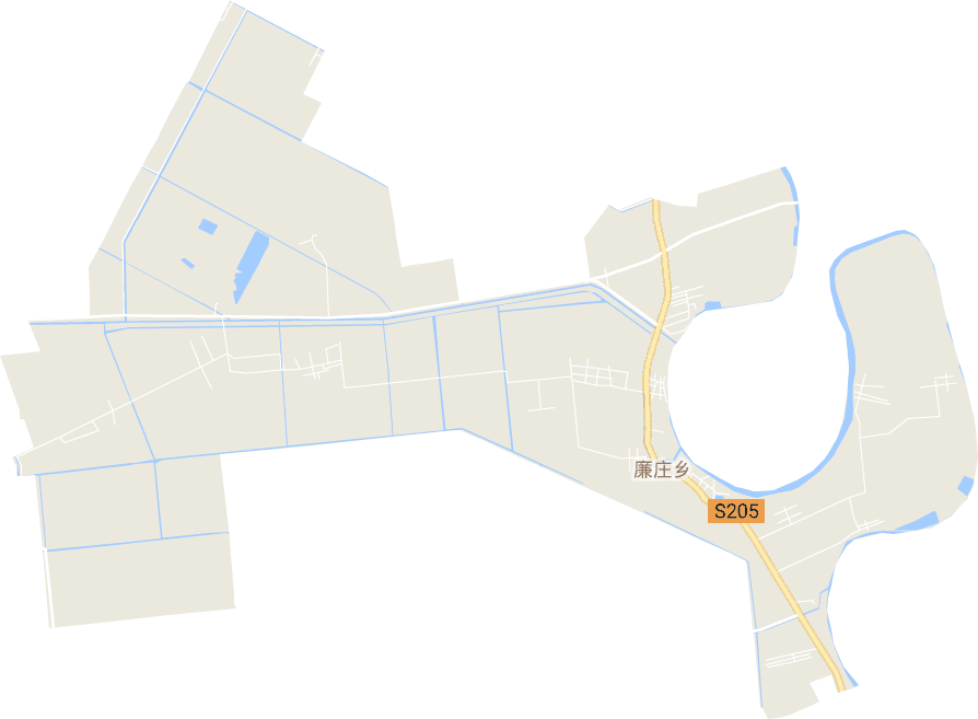 廉莊子鄉電子地圖