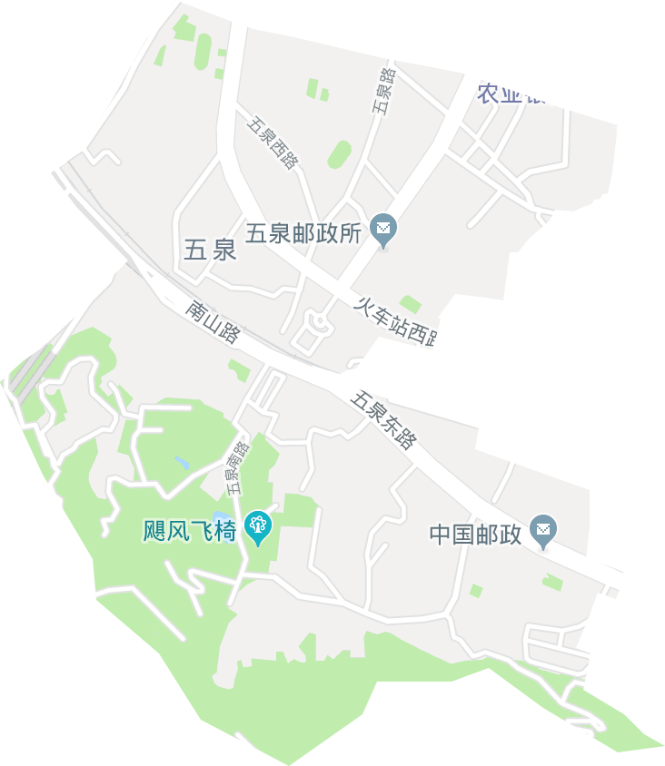 五泉街道電子地圖