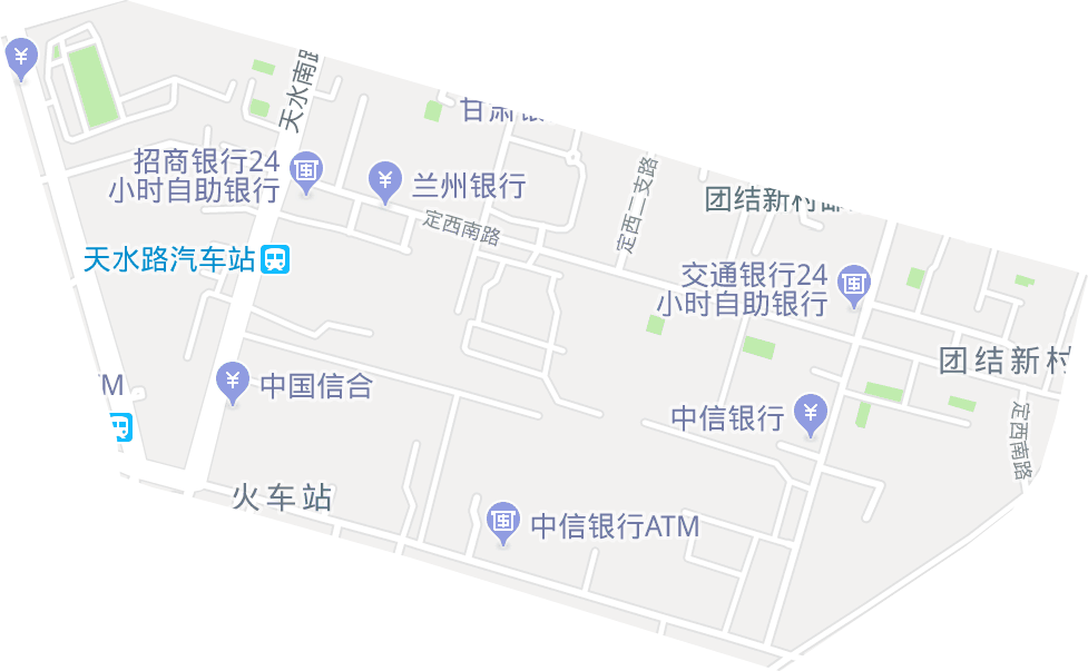 團結新村街道電子地圖