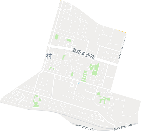 嘉峪關路街道電子地圖