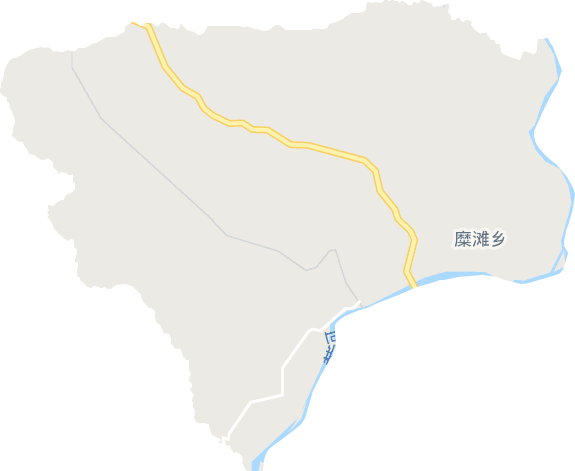 糜灘鄉電子地圖