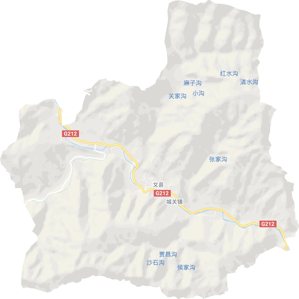 城關鎮電子地圖