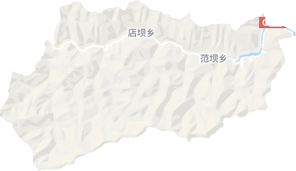 范壩鄉電子地圖