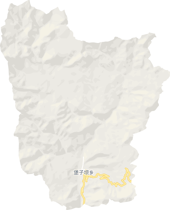 堡子壩鄉電子地圖