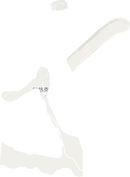鐵熱克鎮電子地圖