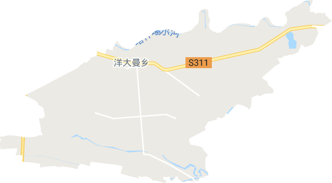 洋大曼鄉電子地圖