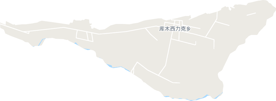 庫木西力克鄉電子地圖