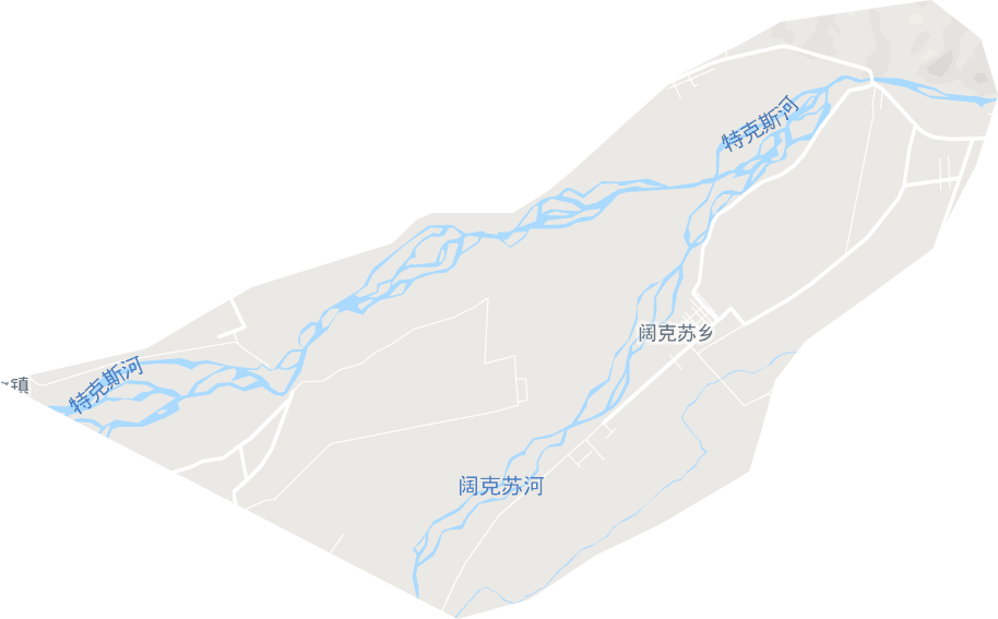 闊克蘇鄉(xiāng)電子地圖