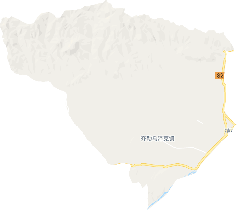 齊勒烏澤克鄉電子地圖