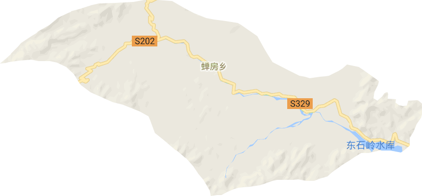 蟬房鄉電子地圖