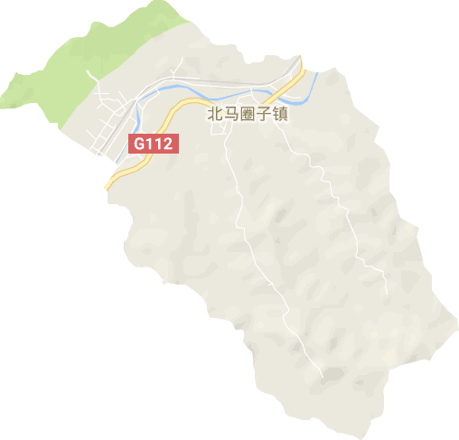 北馬圈子鎮電子地圖
