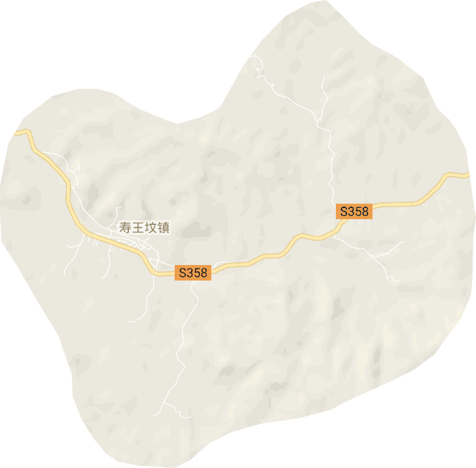 壽王墳鎮電子地圖