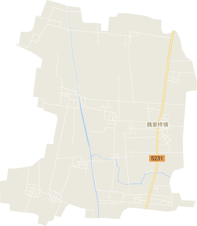 魏家橋鎮電子地圖