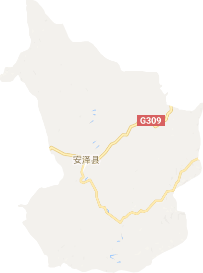 安澤縣電子地圖