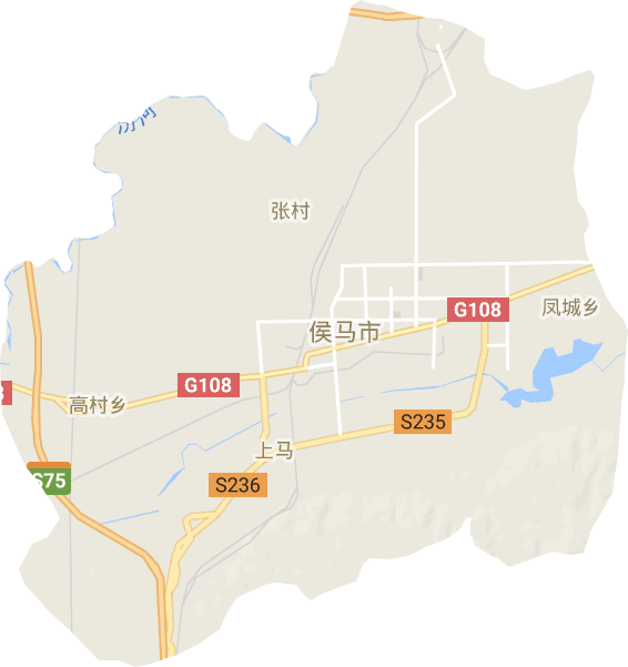 侯馬市電子地圖