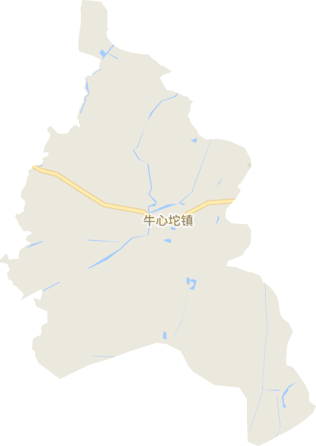 牛心坨鎮電子地圖