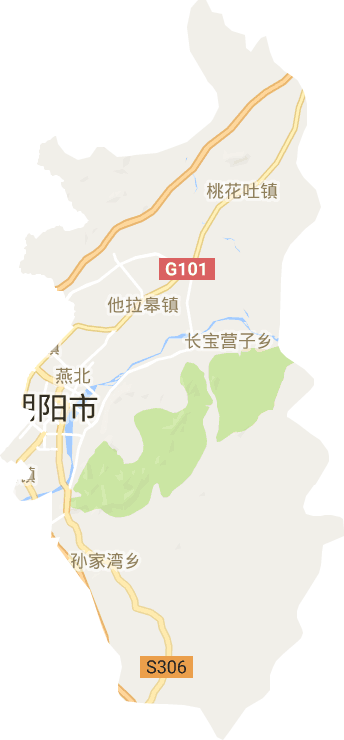 雙塔區電子地圖