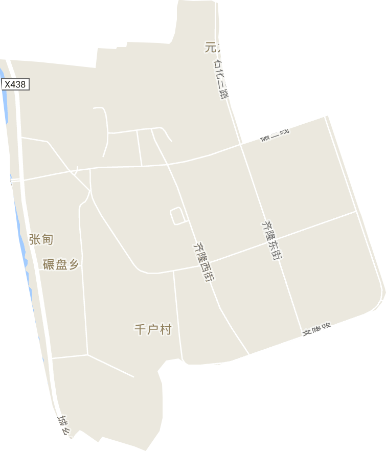 張甸街道電子地圖