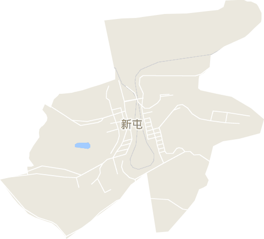 新屯街道電子地圖