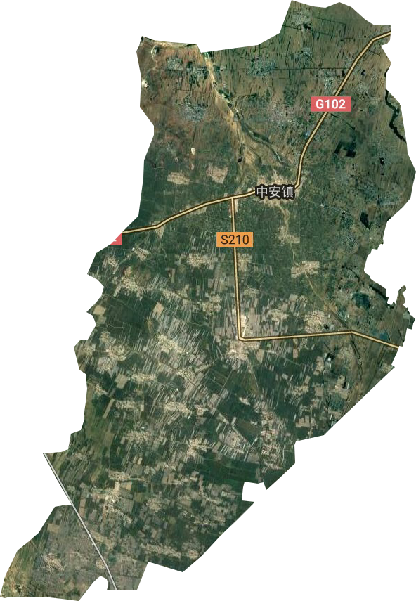 中安鎮(zhèn)衛(wèi)星圖