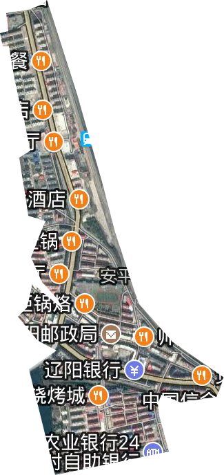 安平街道衛(wèi)星圖
