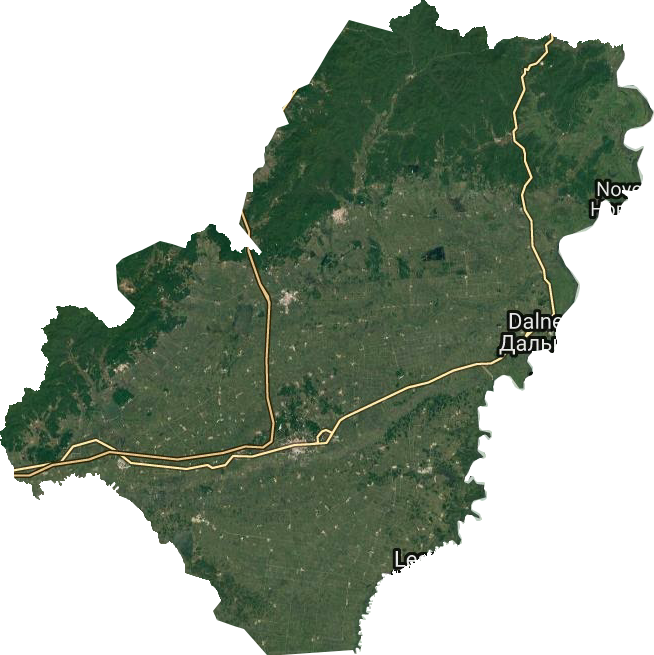 虎林市衛星圖