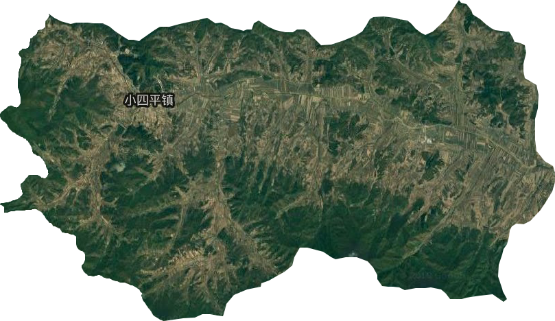 小四平鎮(zhèn)衛(wèi)星圖